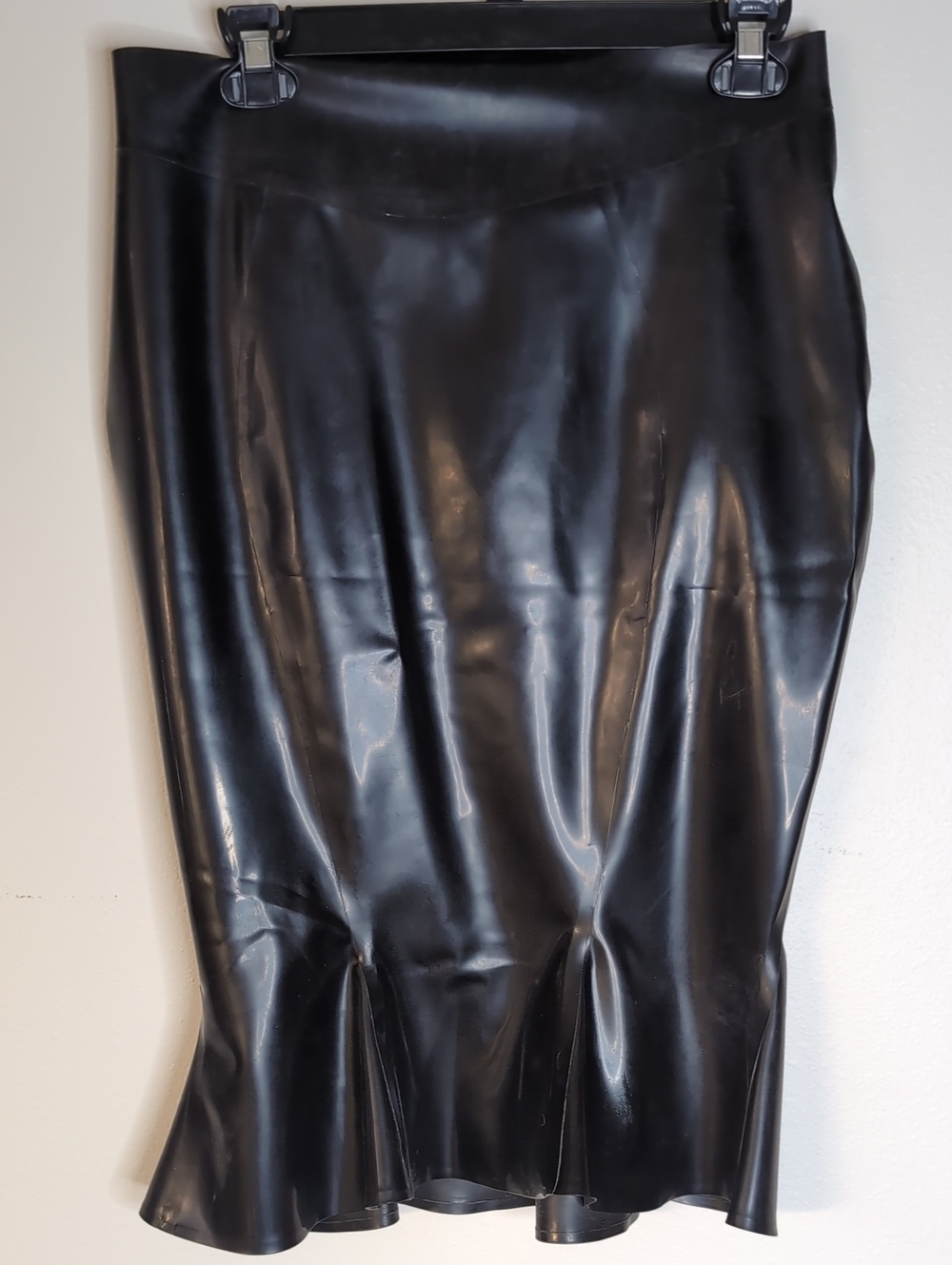 Latex Pencil Skirt